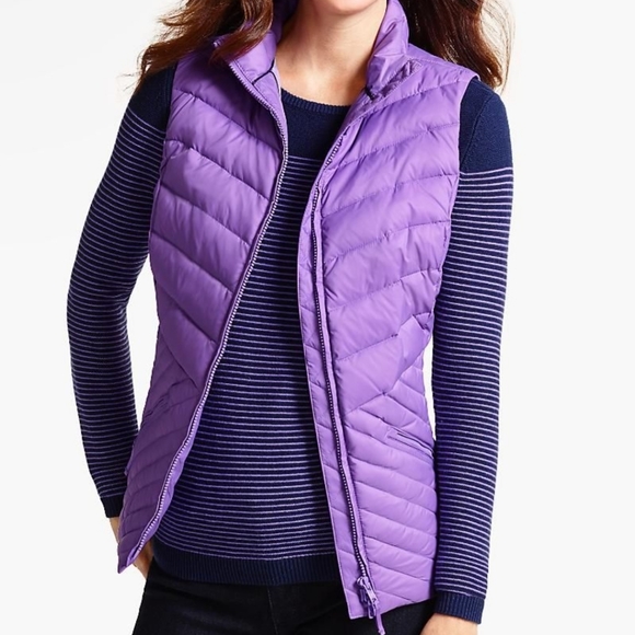 petite down vest